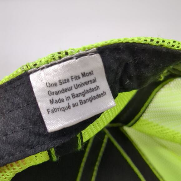 Bass Pro Shops Outdoor World Snapback Trucker Hat Multi One Size Embroidered - Picture 10 of 10